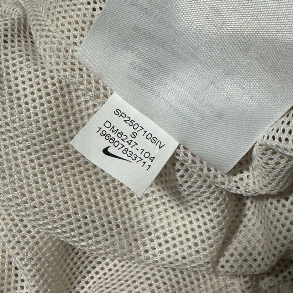 Nike Sportswear Off-White Active Nylon Polyester Athleisure Shorts Size Small - Picture 9 of 10